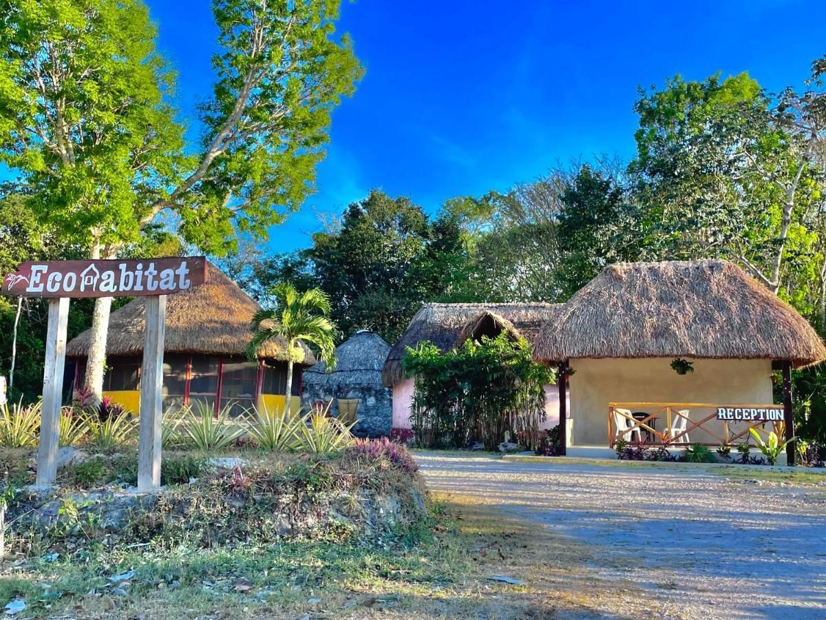 Ecohabitat Bed & Breakfast Xpujil Dış mekan fotoğraf